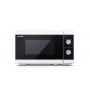 Sharp YC-MG01E-W microondas Preto, Branco Micro-ondas grill Balcão 20 l 800 W