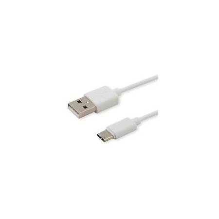 Savio CL-125 USB cable USB 2.0 1 m USB A USB C White