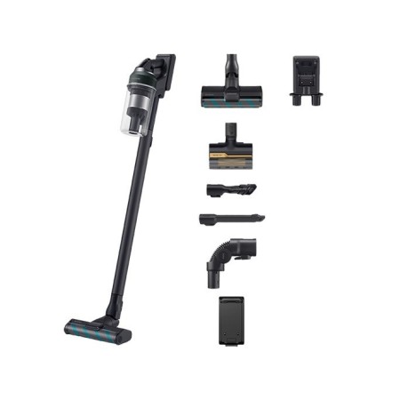 Samsung VS20C852CTN Aspirapolvere a bastone 2 in 1 Batteria Secco Senza sacchetto 580 W Nero, Cromo, Verde, Legno