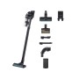 Samsung VS20C852CTN Aspirapolvere a bastone 2 in 1 Batteria Secco Senza sacchetto 580 W Nero, Cromo, Verde, Legno