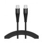 Savio CL-159 USB cable 1 m USB 2.0 USB C - USB C Black