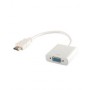 Savio CL-27 video cable adapter 0.2 m VGA (D-Sub) HDMI Type A (Standard) White