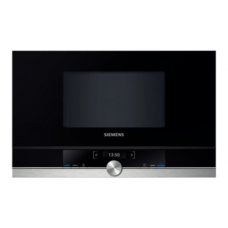 Siemens BF634LGS1 microondas Preto, Aço inoxidável Embutido 21 l 900 W