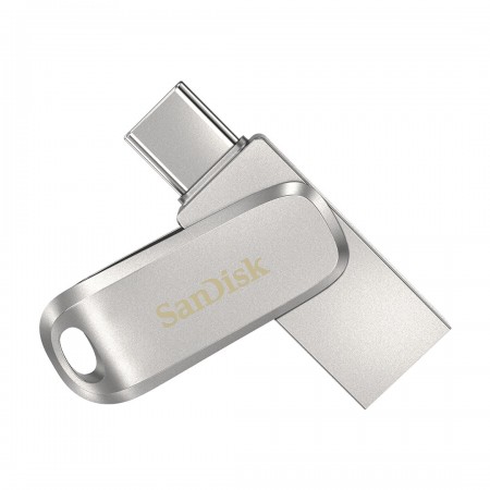 SanDisk Ultra Dual Drive Luxe USB flash drive 1000 GB USB Type-A / USB Type-C 3.2 Gen 1 (3.1 Gen 1) Stainless steel