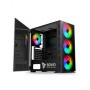 SAVIO PC Case Prime X1 ARGB Glass Black