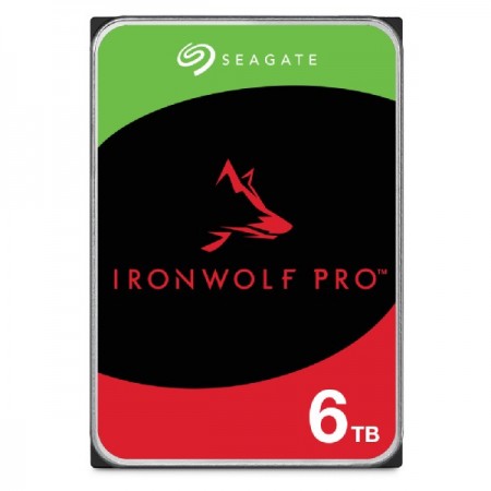 Seagate IronWolf Pro ST6000NT001 unidade de disco rígido 6 TB 7200 RPM 256 MB 3.5"