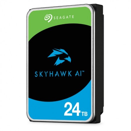 Seagate SkyHawk AI unidade de disco rígido 24 TB 7200 RPM 512 MB 3.5" Serial ATA III