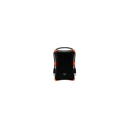 Silicon Power Armor A30 HDD/SSD enclosure Black, Orange