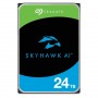 Seagate SkyHawk AI unidade de disco rígido 24 TB 7200 RPM 512 MB 3.5" Serial ATA III