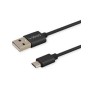 Savio CL-129 USB cable 2 m USB 2.0 USB A USB C Black
