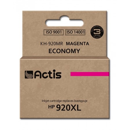 Actis KH-920MR ink for HP printer- HP 920XL CD973AE replacement- Standard- 12 ml- magenta