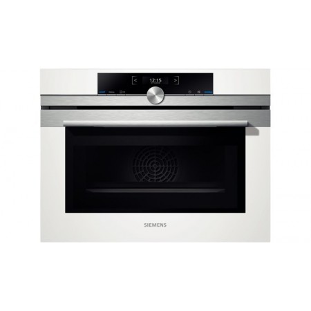 Siemens CM633GBW1 forno 45 l Aço inoxidável, Branco