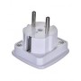 Gembird A-AC-UKEU-001 power plug adapter Type G (UK) Type F White