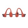 SHOKZ OpenSwim Pro Auricolare Wireless Passanuca Sport Bluetooth Nero, Rosso