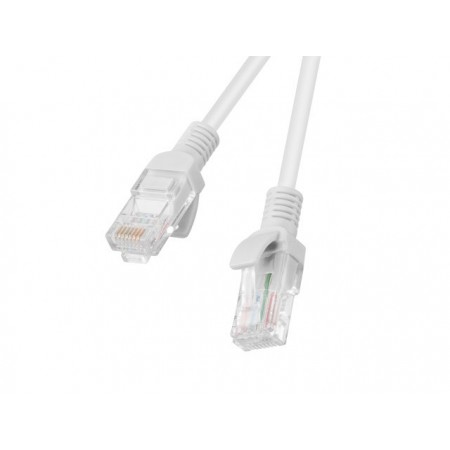 Lanberg Patchcord RJ45, cat. 6, UTP, 10m, grey