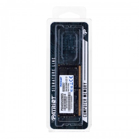 Patriot Memory Signature PSD432G32002S memory module 32 GB 1 x 32 GB DDR4 3200 MHz