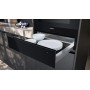 Siemens iQ700 BI710C1B1 aquecedor de gavetas 20 l 12 talheres 820 W Aço inoxidável