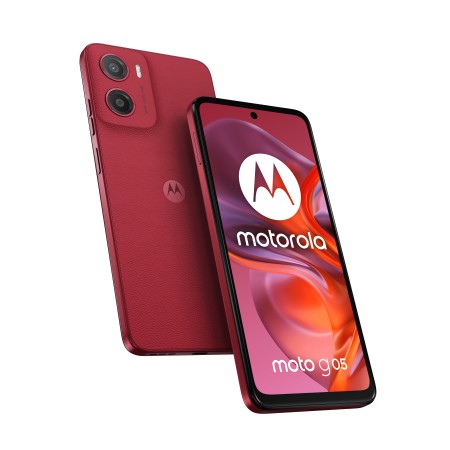 Motorola moto g05 16,9 cm (6.67") Dual SIM Android 15 4G USB Type-C 4 GB 128 GB 5200 mAh Vermelho