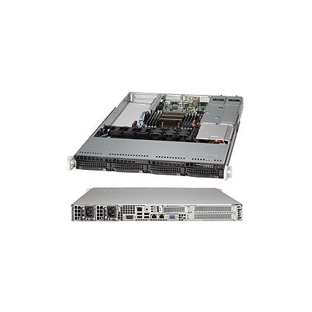 Supermicro SC815TQ-R700WB Rack Black 700 W