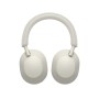 Sony WH-1000XM5 Auscultadores Com fios e sem fios Fita de cabeça Chamadas Música Bluetooth Prateado, Branco