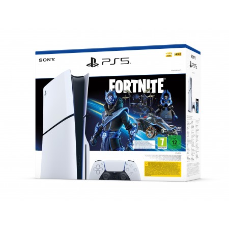 Sony Playstation 5 Slim Fortnite 1 TB Wi-Fi Preto, Branco