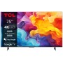 TCL P655 75P655 TV 190,5 cm (75") 4K Ultra HD Smart TV Wi-Fi Preto