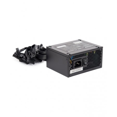 Fonte de alimentação VulTech VPS-M500EB Micro Atx 500W Ventilador termorregulado - SÉRIE ESSENCE Bulk