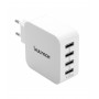 Adaptador de carregador universal Vultech CC-133PDCUGWH 1 porta tipo C PD33 QC 3.0 GaN 33W PPS tamanho compacto branco