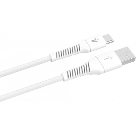 Cabo Smartphone Vultech em TPE USB para Tipo-C 1,2m 3.0A 60W - Bianco - CS-TAC12WH