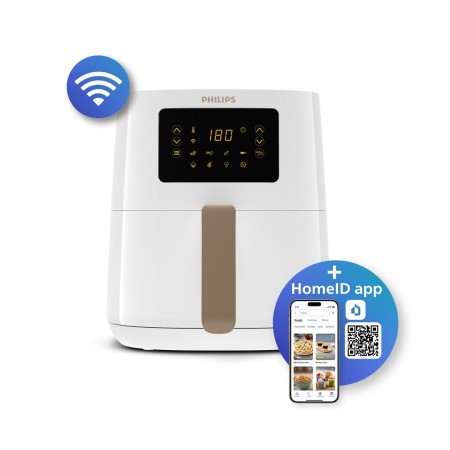 Philips 5000 series HD9255/30 fryer Single 4.1 L Stand-alone 1400 W Hot air fryer White