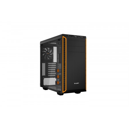 be quiet! Pure Base 600 Window Midi Tower Preto, Laranja