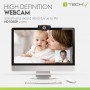 Techly I- -60T webcam 1920 x 1080 pixels USB 2.0 Preto