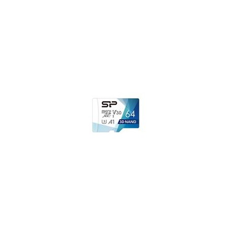 Silicon Power Superior Pro 64 GB MicroSDXC UHS-III Class 10