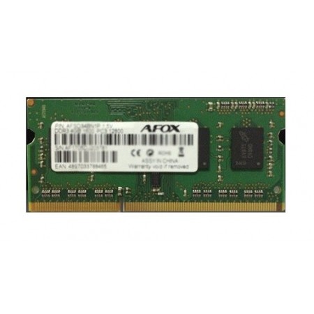 AFOX SO-DIMM DDR3 8GB memory module 1600 MHz