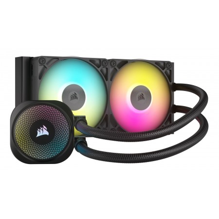 Corsair iCUE LINK TITAN RX RGB Processor All-in-one liquid cooler 12 cm Black 1 pc(s)