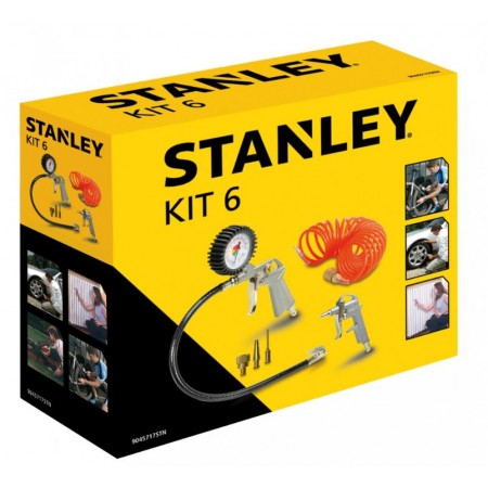 Stanley Pneumatic Tool Set 6 Pieces