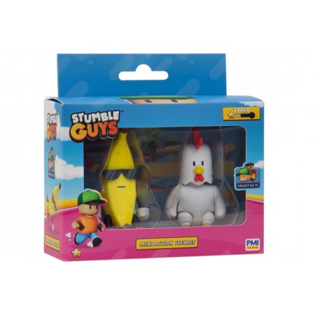 STUMBLE GUYS - MINI FIGURKI- ZESTAW 2 FIGUREK VER.C