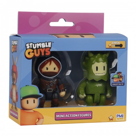 STUMBLE GUYS S2 MINI ACTION FIGURES - 2 PACK VER.A