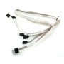 Supermicro CBL-SAST-0556 Serial Attached SCSI (SAS) cable Black, White