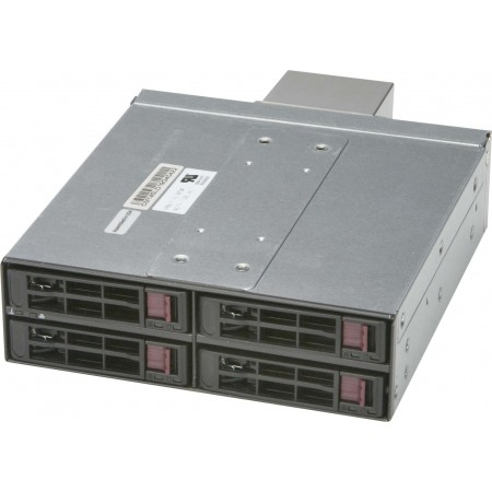 Supermicro CSE-M14TQC drive bay panel Black