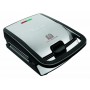 Tefal Snack Collection SW852D máquina para fazer sanduíches 700 W Preto, Aço inoxidável