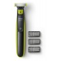 Philips OneBlade QP2520/20 beard trimmer Wet & Dry Charcoal, Lime