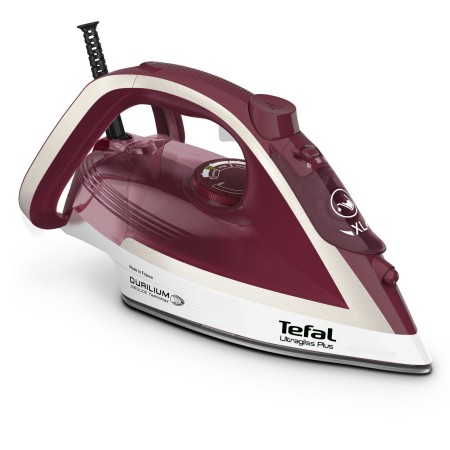 Tefal Ultimate Pure FV6810 Ferro a vapor 2800 W Vermelho, Prateado