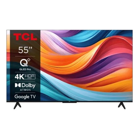 TCL T7B 55T7B TV 139,7 cm (55") 4K Ultra HD Smart TV Wi-Fi Preto, Titânio 600 cd m²