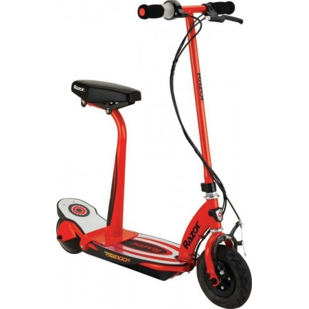 RAZOR ELECTRIC SCOOTER E100S POWERCORE RED ALU