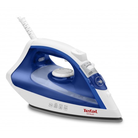 Tefal Virtuo FV1711 ferro de engomar Ferro a vapor Base em Durilium 1800 W Violeta, Branco