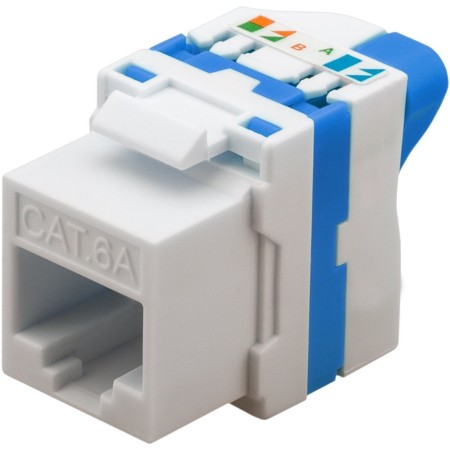 Techly Frutto Keystone RJ45 Cat.6A UTP Tooless IWP-MD C6A UROTT