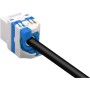 Techly Frutto Keystone RJ45 Cat.6A UTP Tooless IWP-MD C6A UROTT