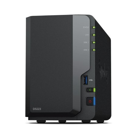 Synology DiskStation DS223 NAS/storage server Desktop Realtek RTD1619B 2 GB DDR4