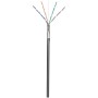 Techly Matassa F UTP Cavo Cat.5E CCA 305m Rigido da Esterno Nero ITP8-RIS-0305LO